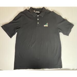 Cutter & Buck Coastal Carolina Chanticleers Black Golf Polo Shirt Mens XXL (2XL)